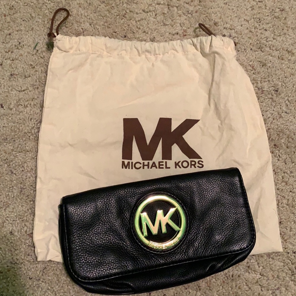 Michael Kors black Clutch